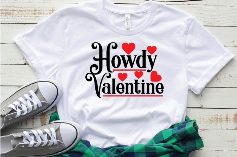 howdy valentine T-shirt