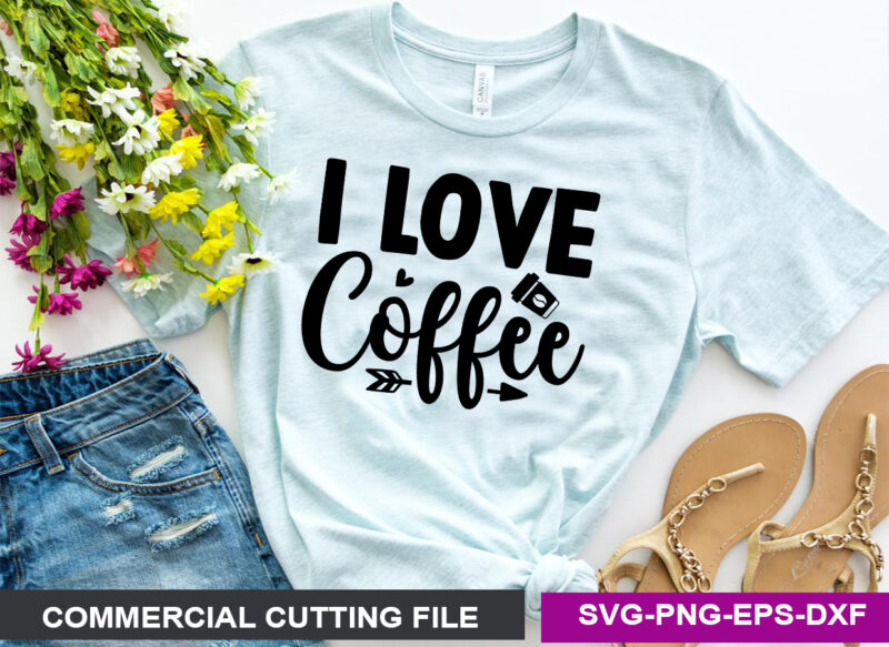 Coffee SVG Mug And T shirt design bundle