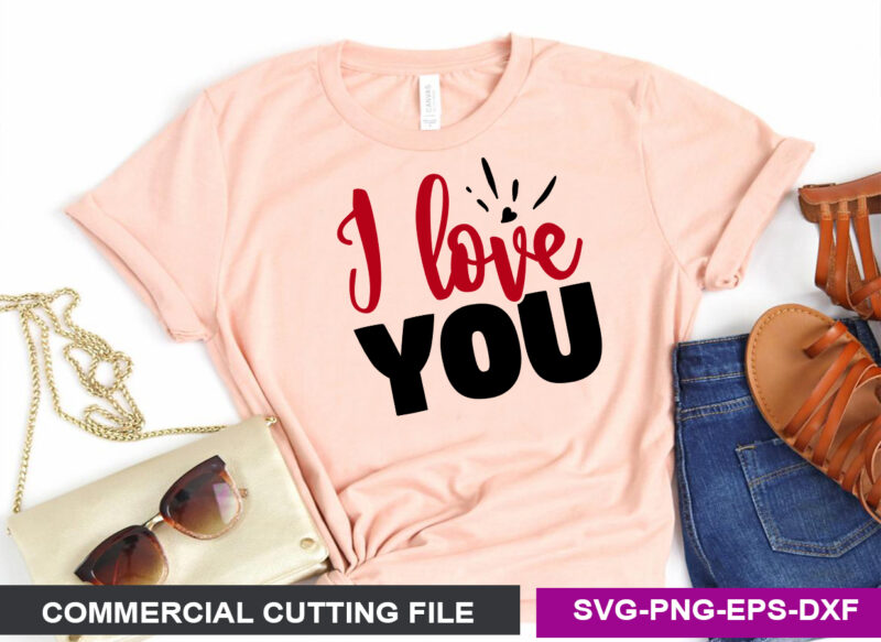 Love SVG T shirt design bundle