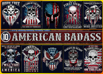 American Badass t shirt vector