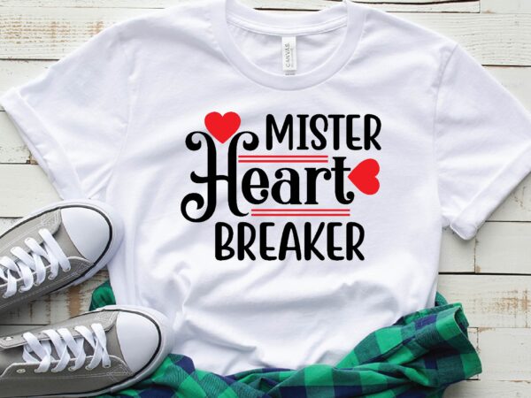 Mister heart breaker t-shirt