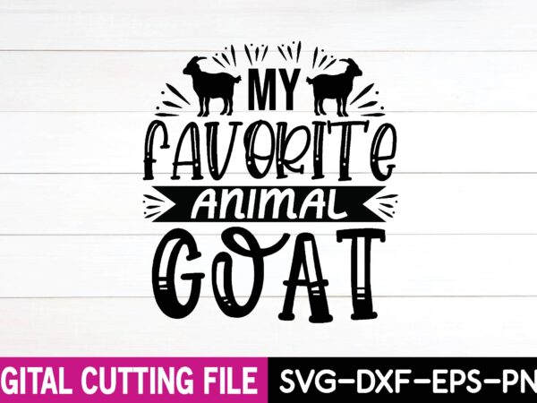 My favorite animal goat t shirt designs for sale