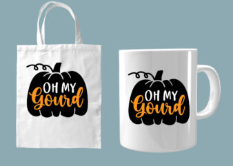 Oh my gourd SVG t shirt design online