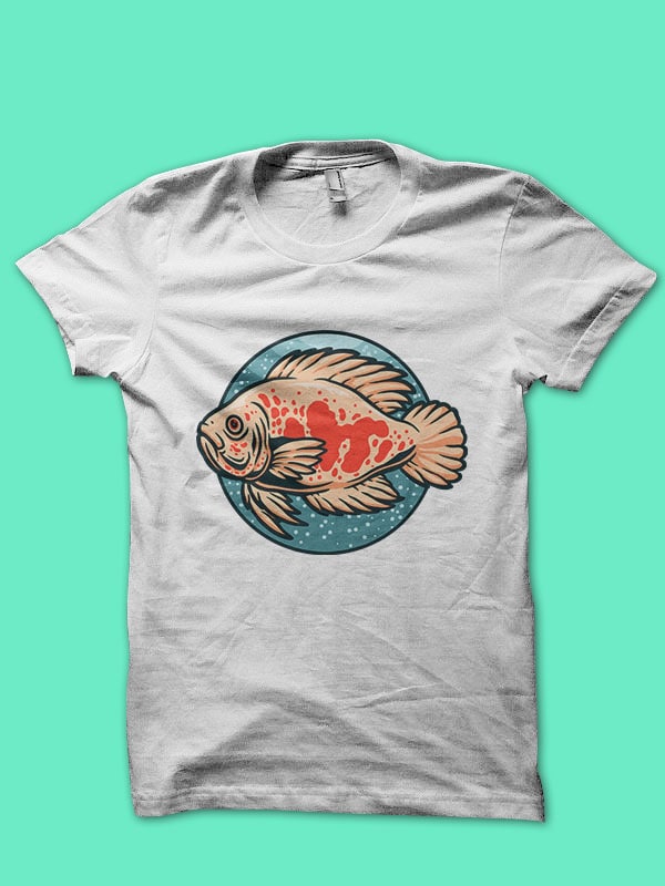 oscar fish white