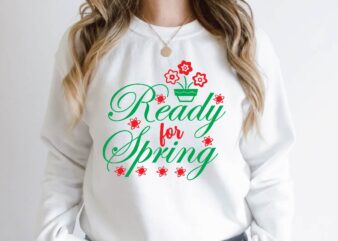 ready for spring t shirt design online