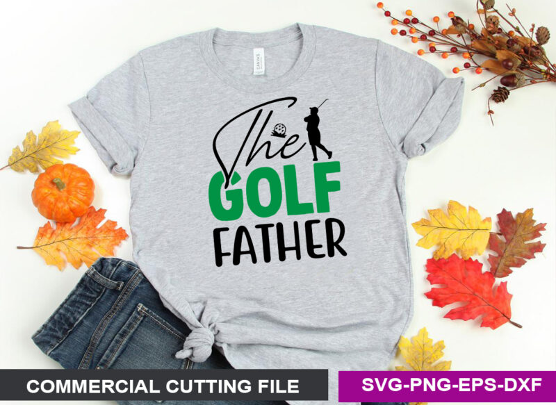 Golf SVG T shirt Design Bundle