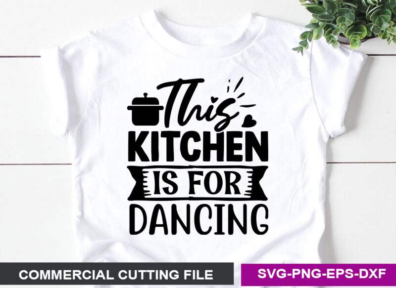 Kitchen SVG T shirt Design Bundle