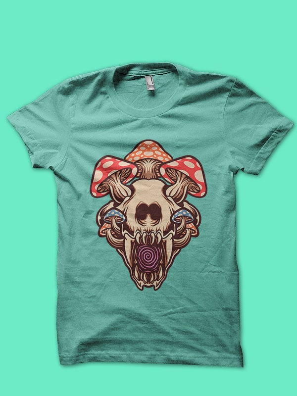tiger skull mushroom