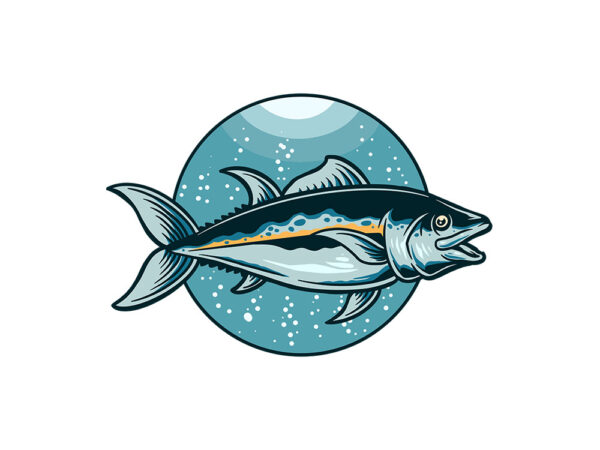 Tuna fish t shirt designs for sale