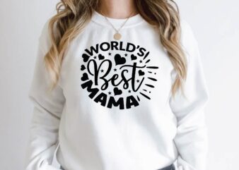 world’s best mama t shirt design for sale