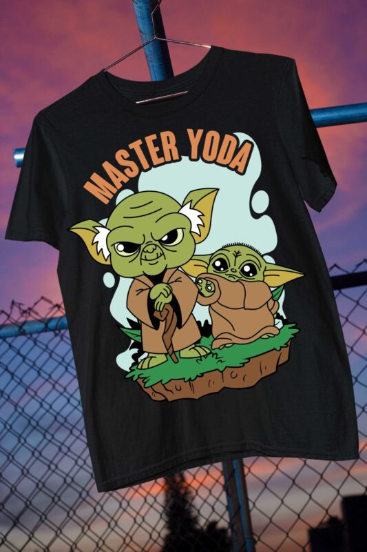 star jedi sith master baby yoda dark lord wars Fan Art Parody Top Seller Bundle