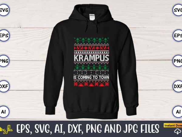 Krampus is coming to town, christmas svg bundle ,christmas, merry christmas svg , christmas ornaments svg , cricut,cut file for cricut,layered by color, vector, instant download,winter svg bundle, christmas svg,