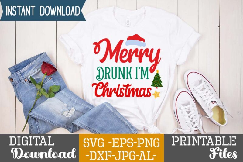 Merry Drunk I'm Christmas SVG,Christmas svg bundle ,christmas t-shirt design bundle ,fall svg bundle , fall t-shirt design bundle , fall svg bundle quotes , funny fall svg bundle 20