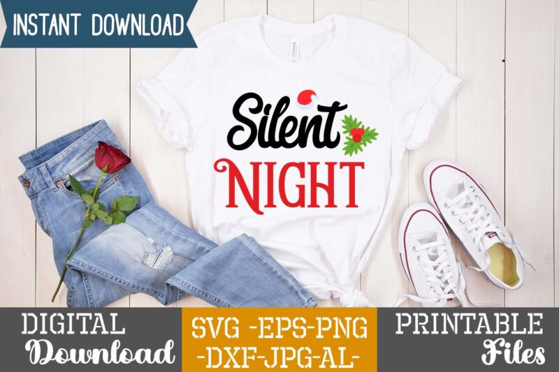 Silent Night Svg,Christmas svg bundle ,christmas t-shirt design bundle ,fall svg bundle , fall t-shirt design bundle , fall svg bundle quotes , funny fall svg bundle 20 design ,