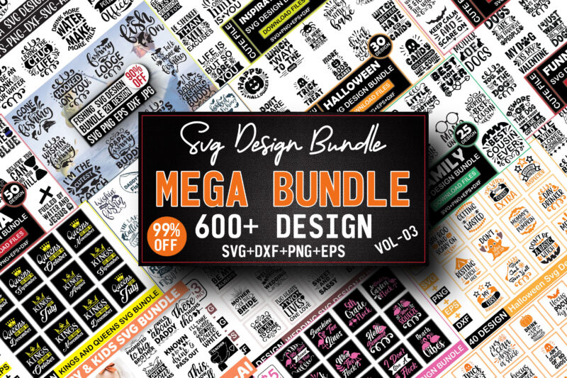 The Mega SVG Bundle Vol-03