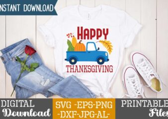 Happy Thanksgiving SVG Design