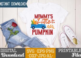 Mommy’s Little Pumpkin SVG Design