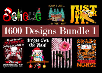 1600 Designs Bundle 1 – 95% OFF
