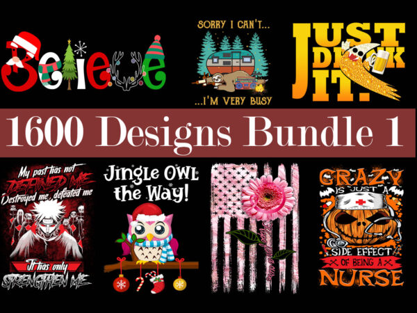 1600 designs bundle 1 – 95% off