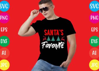 Santa’s Favorite T-shirt Design