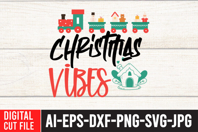 Christmas Vibes SVG Cut File , Christmas svg bundle, grinch svg, grinch face svg, grinch mask, grinch baby, dxf, png, santa, shirt, Cricut, cut file, hand holding ornament ,Christmas SVG