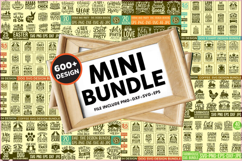 Mini Mega SVG Bundle