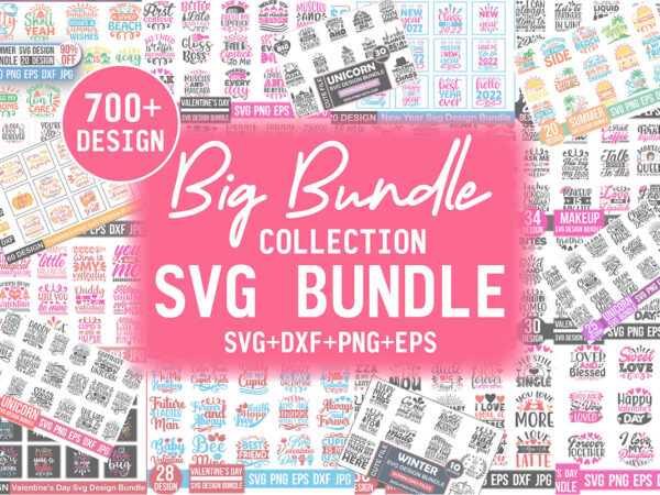 Big svg bundle t shirt template