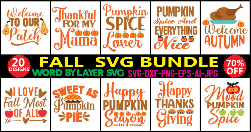 Fall SVG Bundle DXF, PNG jpeg, Fall Farmhouse Autumn Clipart, Harvest Quotes Bundle, Rustic Fall Cut File Download For Signs Home Decor png,Fall SVG, Fall SVG Bundle, Autumn Svg, Thanksgiving