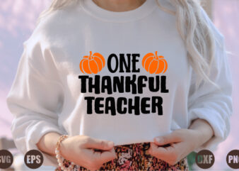 one thankful teacher