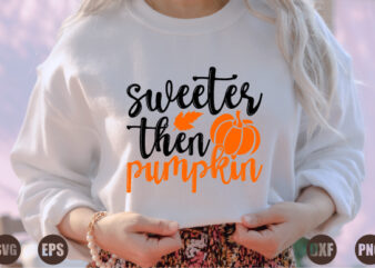 sweeter then pumpkin