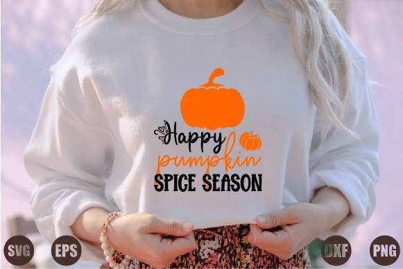 Happy pumpkin spice season graphic t shirt