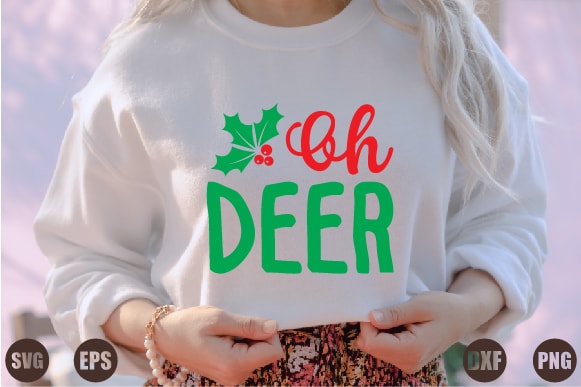 Oh deer t shirt design online