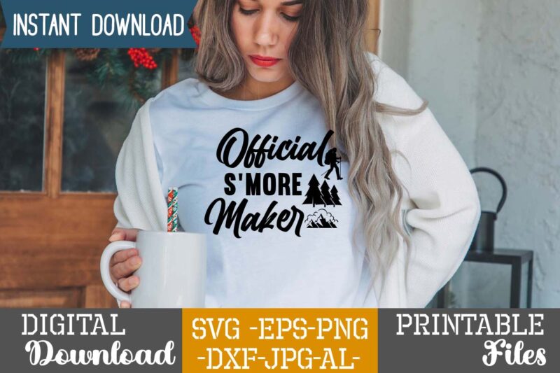 Official S’more Maker T-shirt Design