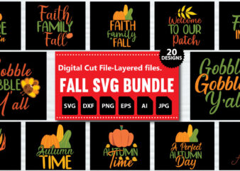 Fall SVG Bundle, DXF, PNG jpeg, Fall Farmhouse Autumn Clipart, Harvest Quotes Bundle, Rustic Fall Cut File Download For Signs Home Decor png,fall svg, happy fall svg, fall svg bundle, t shirt graphic design