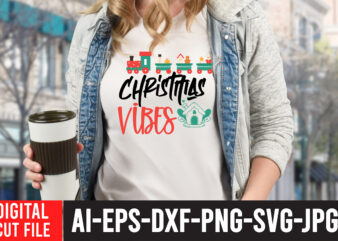 Christmas Vibes SVG Cut File , Christmas svg bundle, grinch svg, grinch face svg, grinch mask, grinch baby, dxf, png, santa, shirt, Cricut, cut file, hand holding ornament ,Christmas SVG t shirt vector file