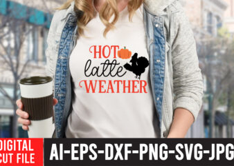 Hot Little Weather T-shirt Design, Fall T-Shirt Design Bundle , Fall SVG Bundle Quotes , Funny Fall SVG Bundle 20 Design , Fall svg bundle, autumn svg, hello fall svg,