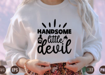 handsome little devil graphic t shirt