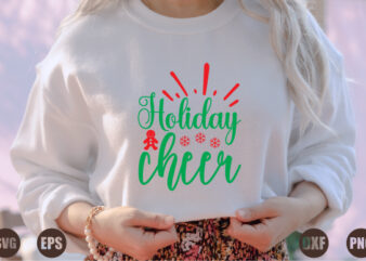 Holiday cheer graphic t shirt