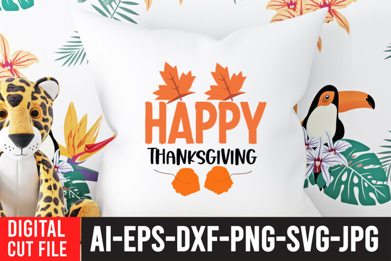 Happy Thanksgiving SVG Cut File , Fall SVG Bundle , Autumn SVG Bundle , Thanksgiving SVG Bundle, Fall SVG Quotes , Fall SVG Bundle Quotes , Happy Fall SVG Design