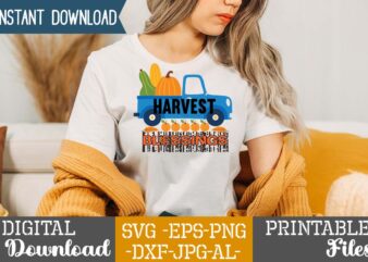 Harvest Blessings SVG Design