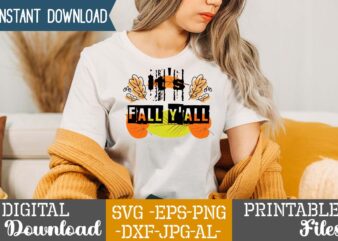 It’s Fall Y’all sublimation Design