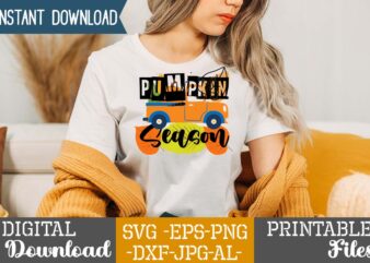 Pumpkin Season sublimation Design