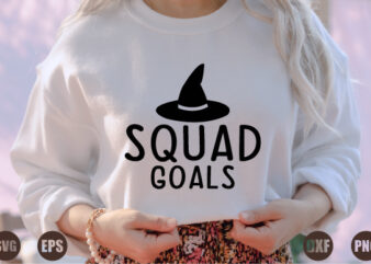 squad goals t shirt template vector