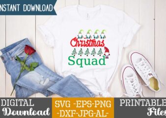 Christmas Squad,tshirt design,gnome sweet gnome svg,gnome tshirt design, gnome vector tshirt, gnome graphic tshirt design, gnome tshirt design bundle,gnome tshirt png,christmas tshirt design,christmas svg design,gnome svg bundle
