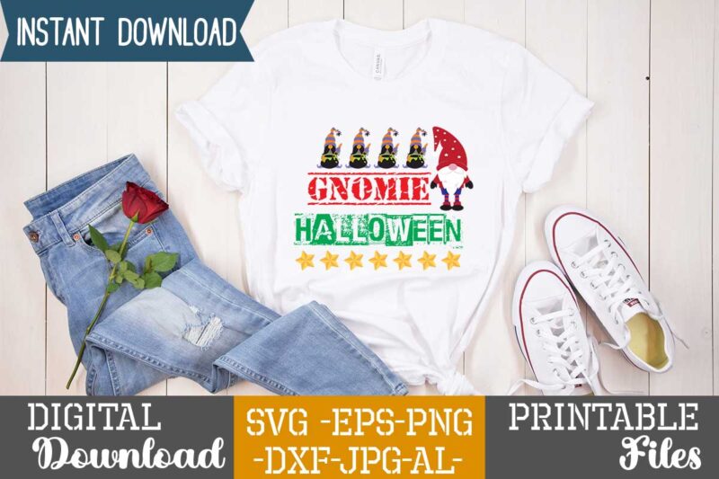 Gnomie Halloween ,shirt design,gnome sweet gnome svg,gnome tshirt design, gnome vector tshirt, gnome graphic tshirt design, gnome tshirt design bundle,gnome tshirt png,christmas tshirt design,christmas svg design,gnome svg bundle