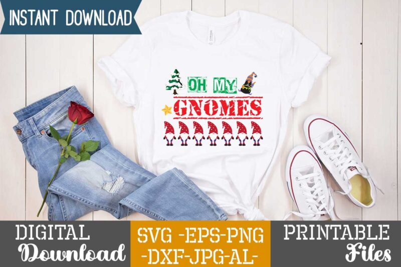 Oh My Gnomes,tshirt design,gnome sweet gnome svg,gnome tshirt design, gnome vector tshirt, gnome graphic tshirt design, gnome tshirt design bundle,gnome tshirt png,christmas tshirt design,christmas svg design,gnome svg bundle on sell