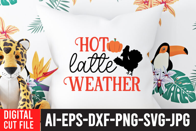 Hot Little Weather T-shirt Design, Fall T-Shirt Design Bundle , Fall SVG Bundle Quotes , Funny Fall SVG Bundle 20 Design , Fall svg bundle, autumn svg, hello fall svg,
