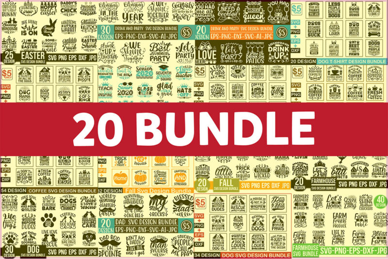 Mini Mega SVG Bundle