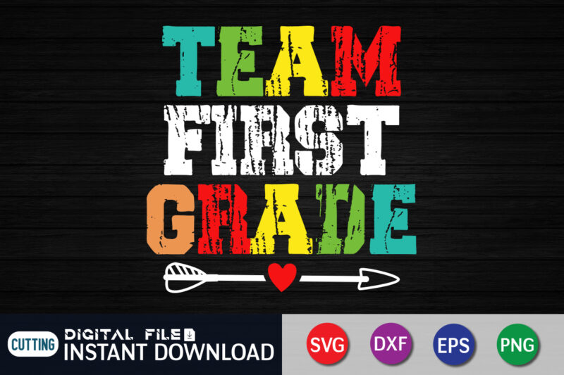 Team First Grade Svg Shirt, Team First Grade Svg, 1st Grade Squad Svg, First day of School Svg, Back To School Svg, Teacher Leopard Svg, Teacher Shirt Svg Files