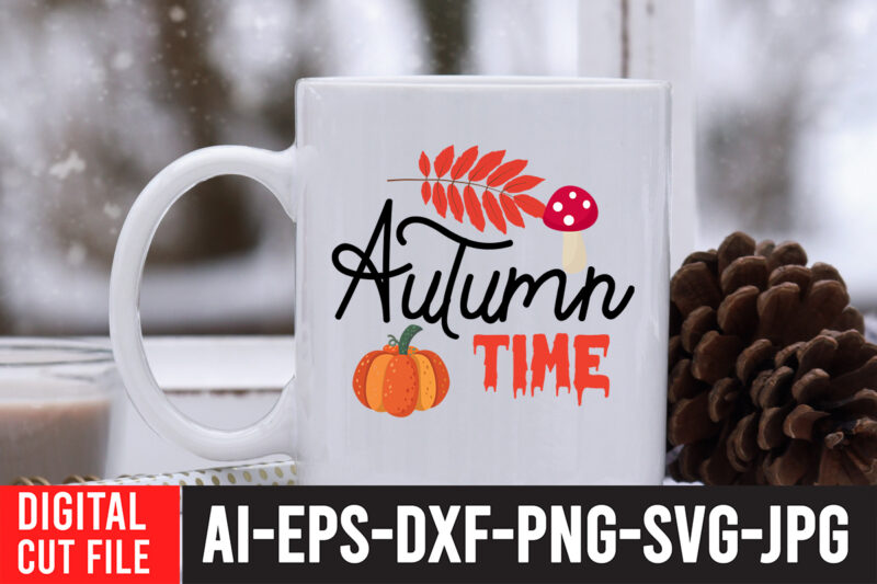 Autumn Time T-shirt Design, Fall T-Shirt Design Bundle , Fall SVG Bundle Quotes , Funny Fall SVG Bundle 20 Design , Fall svg bundle, autumn svg, hello fall svg, pumpkin